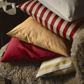 Amalfi capa de almofada 35x50 cm - Vermelho vinho claro - Linum