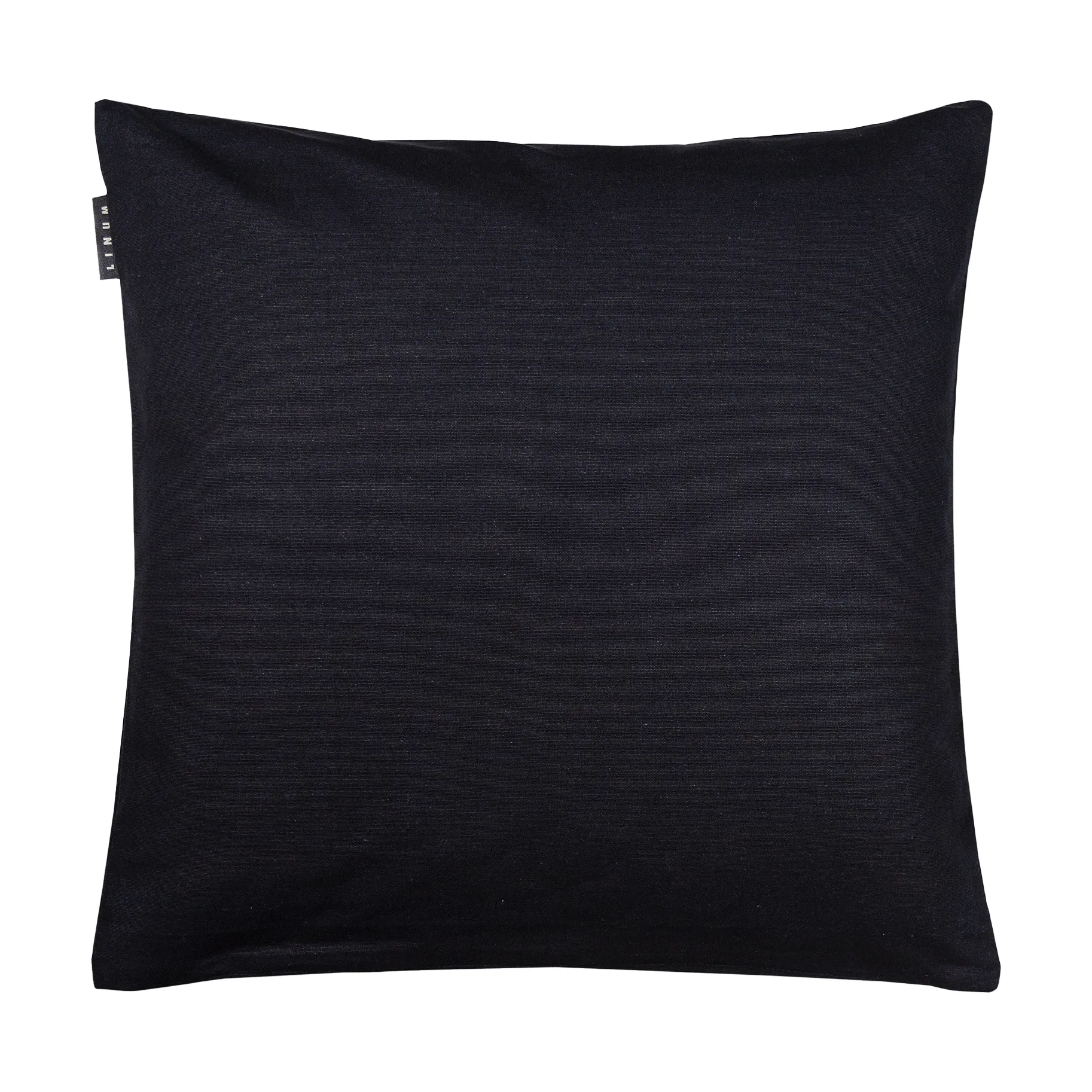 Annabell fronha 50x50 cm, Preto Linum