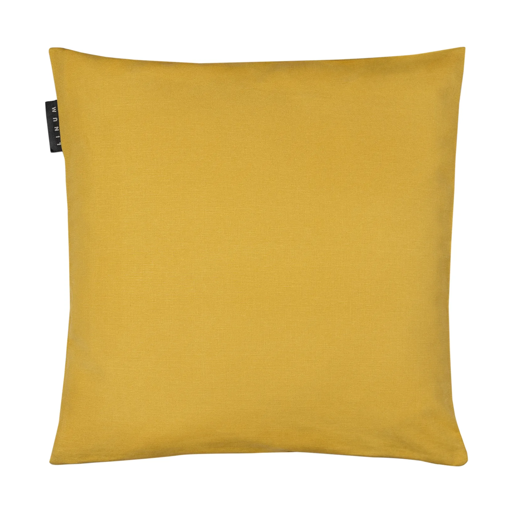 Capa de almofada Annabell 40x40 cm, Amarelo mostarda Linum