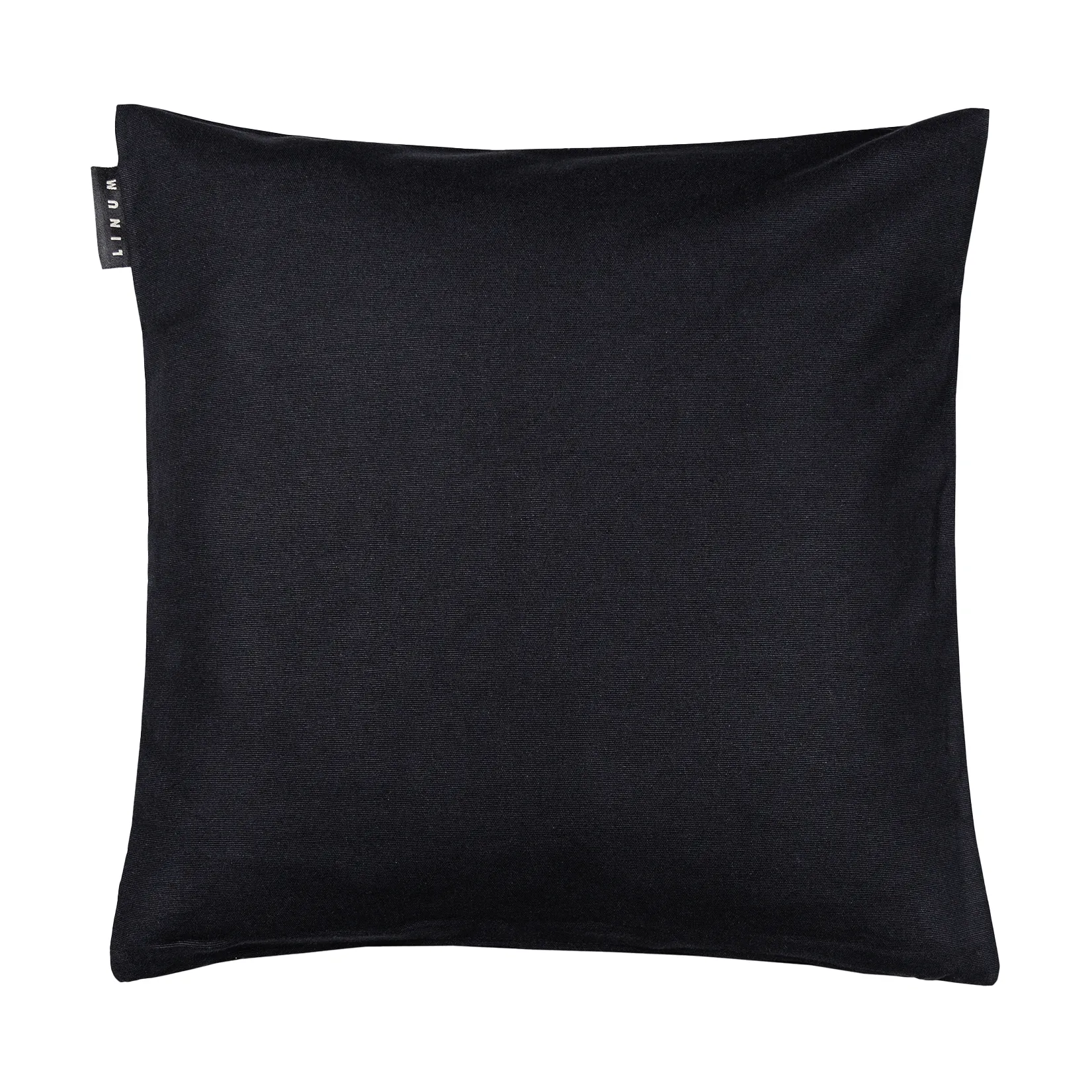 Capa de almofada Annabell 40x40 cm, Preto Linum