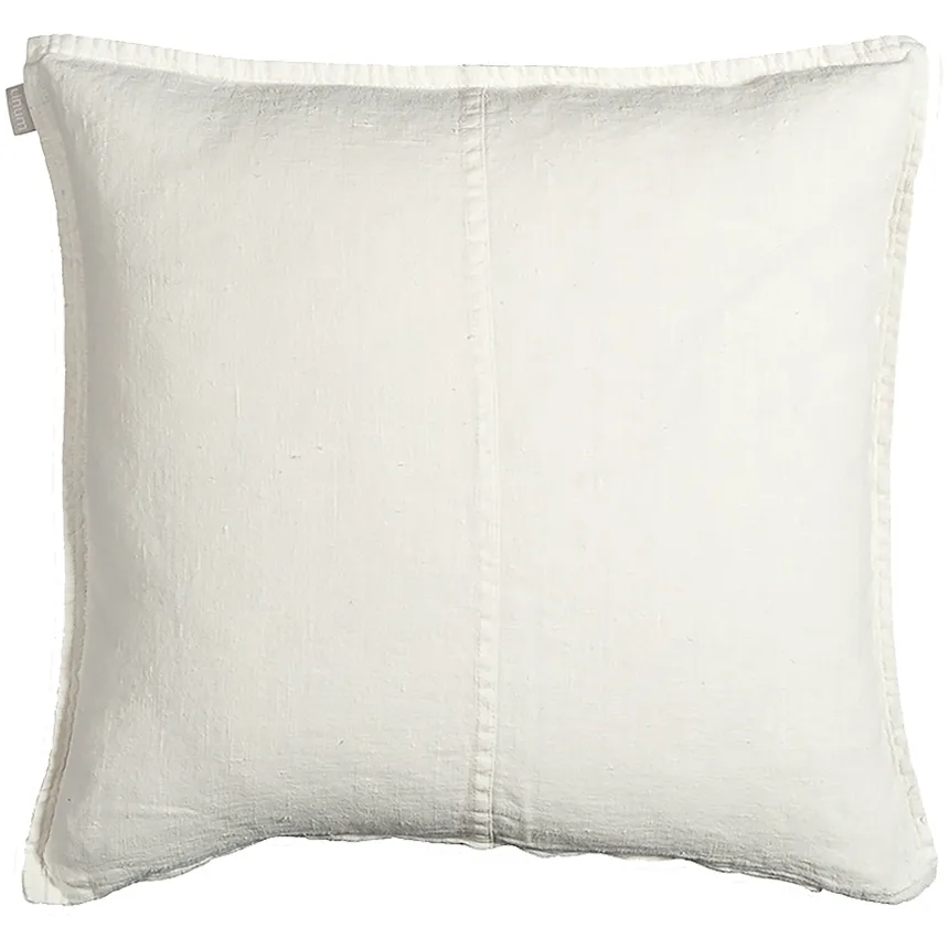Capa de almofada West 50x50 cm, Branco Linum