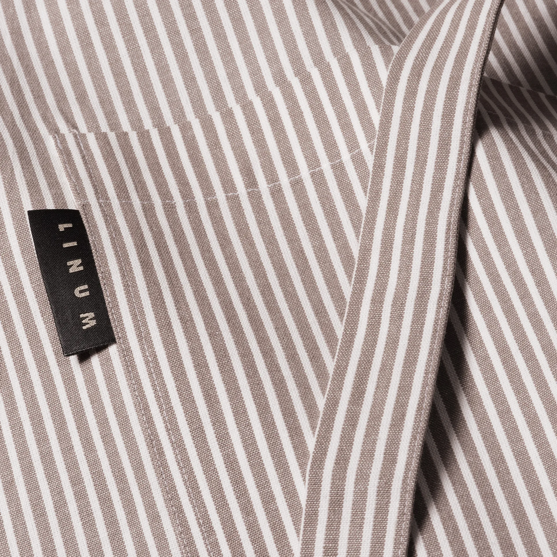 Emma avental, Castanho toupeira Linum