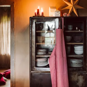 Emma avental - Vermelho - Linum