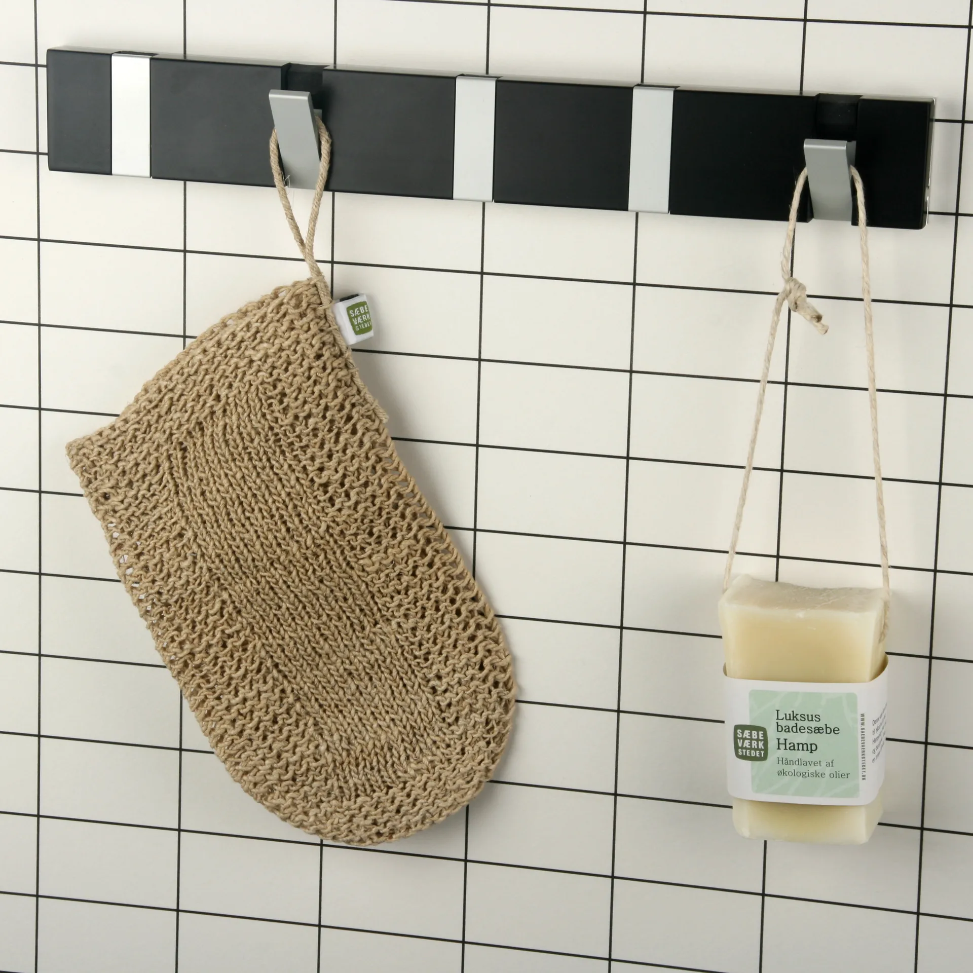 Cabide Loca Knax 33 cm komposit, preto LoCa