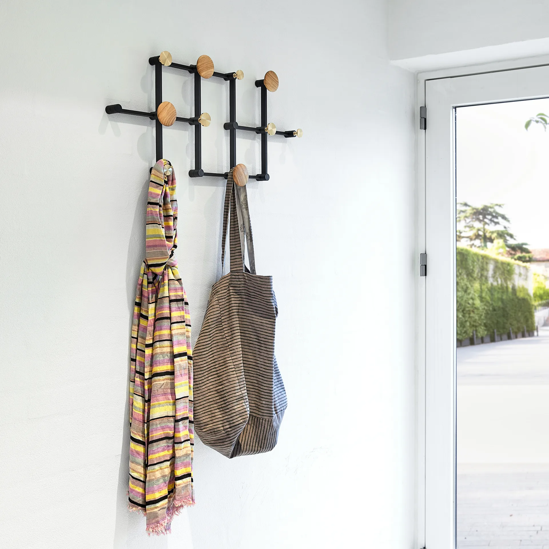 Cabide X•TEND, carvalho LoCa