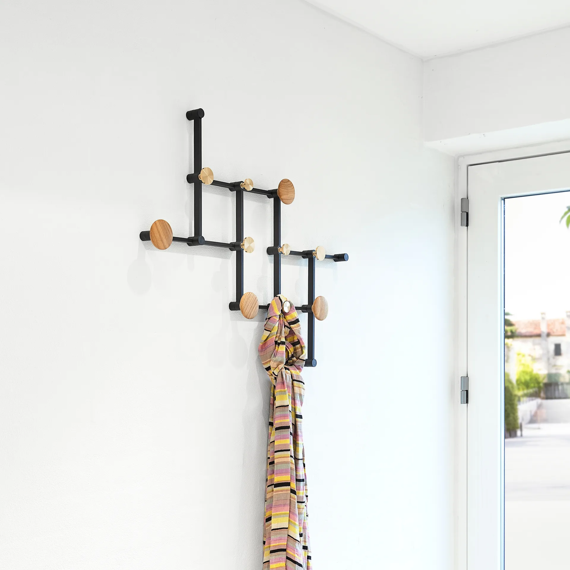 Cabide X•TEND, carvalho LoCa