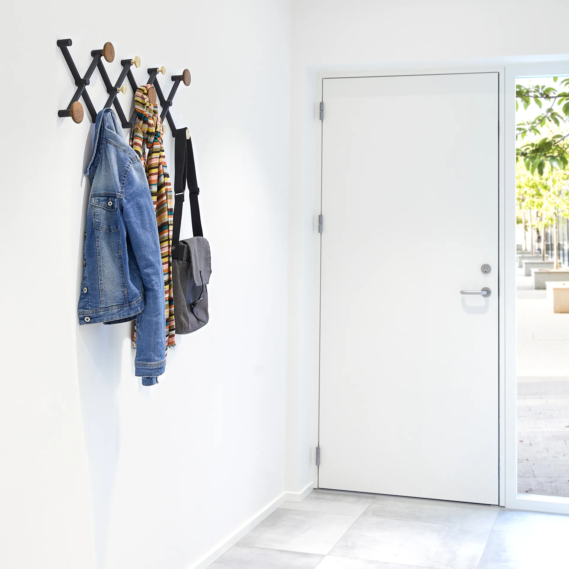 Cabide X•TEND, walnut LoCa