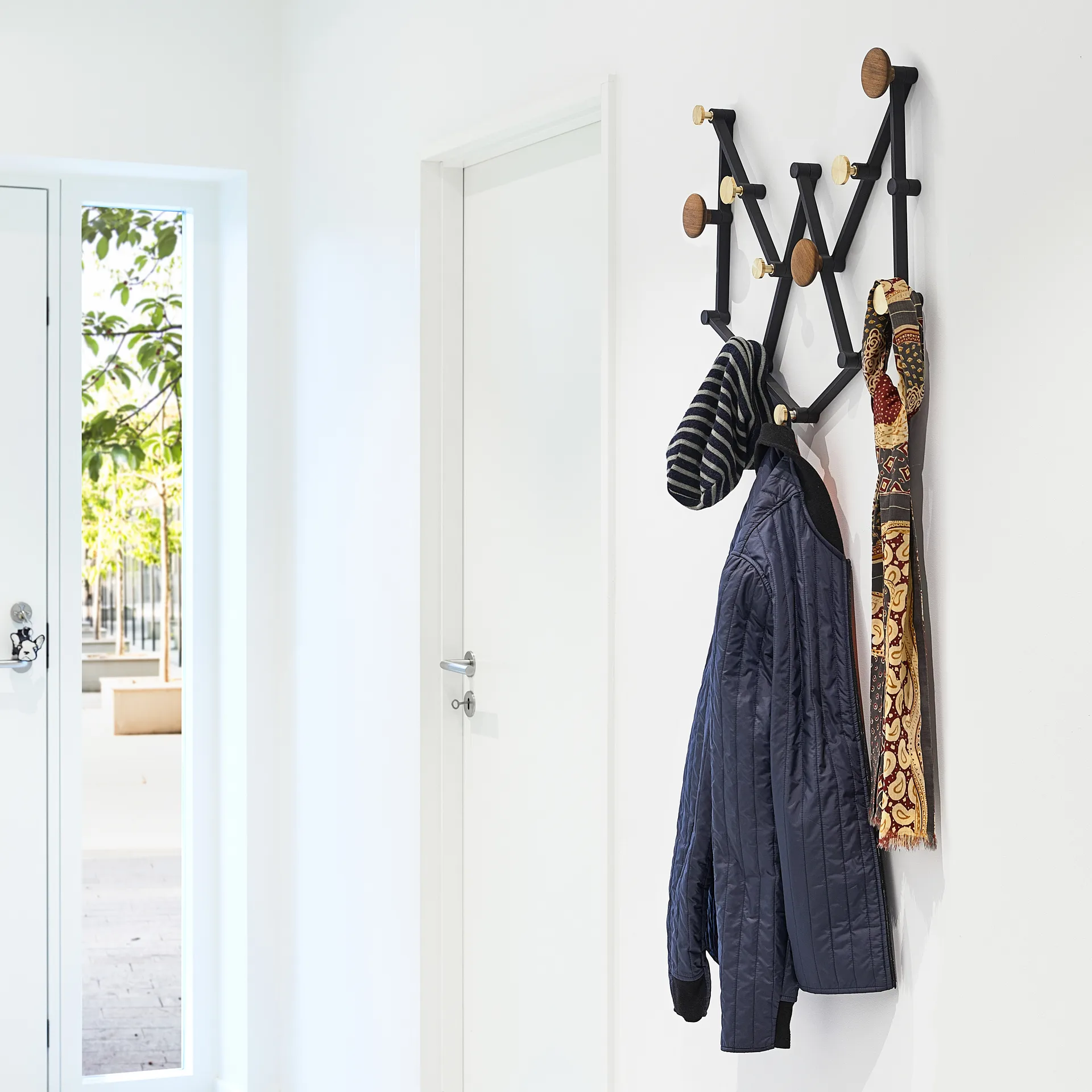 Cabide X•TEND, walnut LoCa