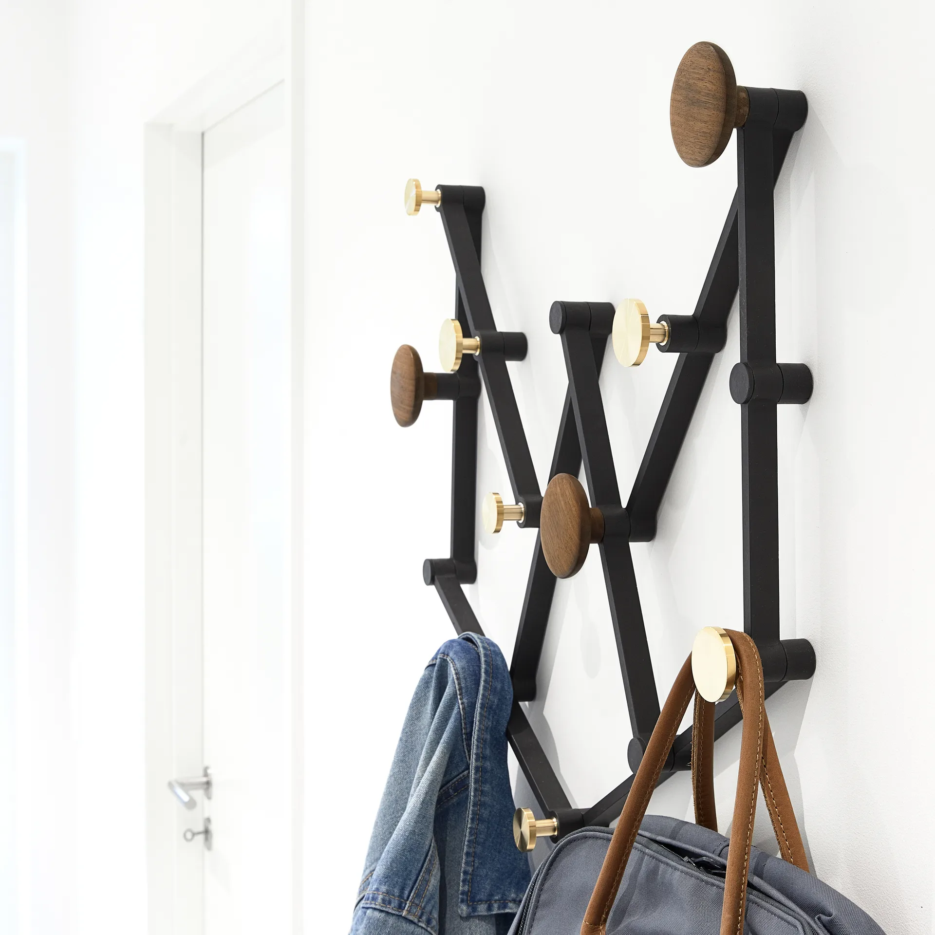 Cabide X•TEND, walnut LoCa