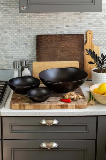 Chef collection wokpanna - Ø32 cm - Lodge