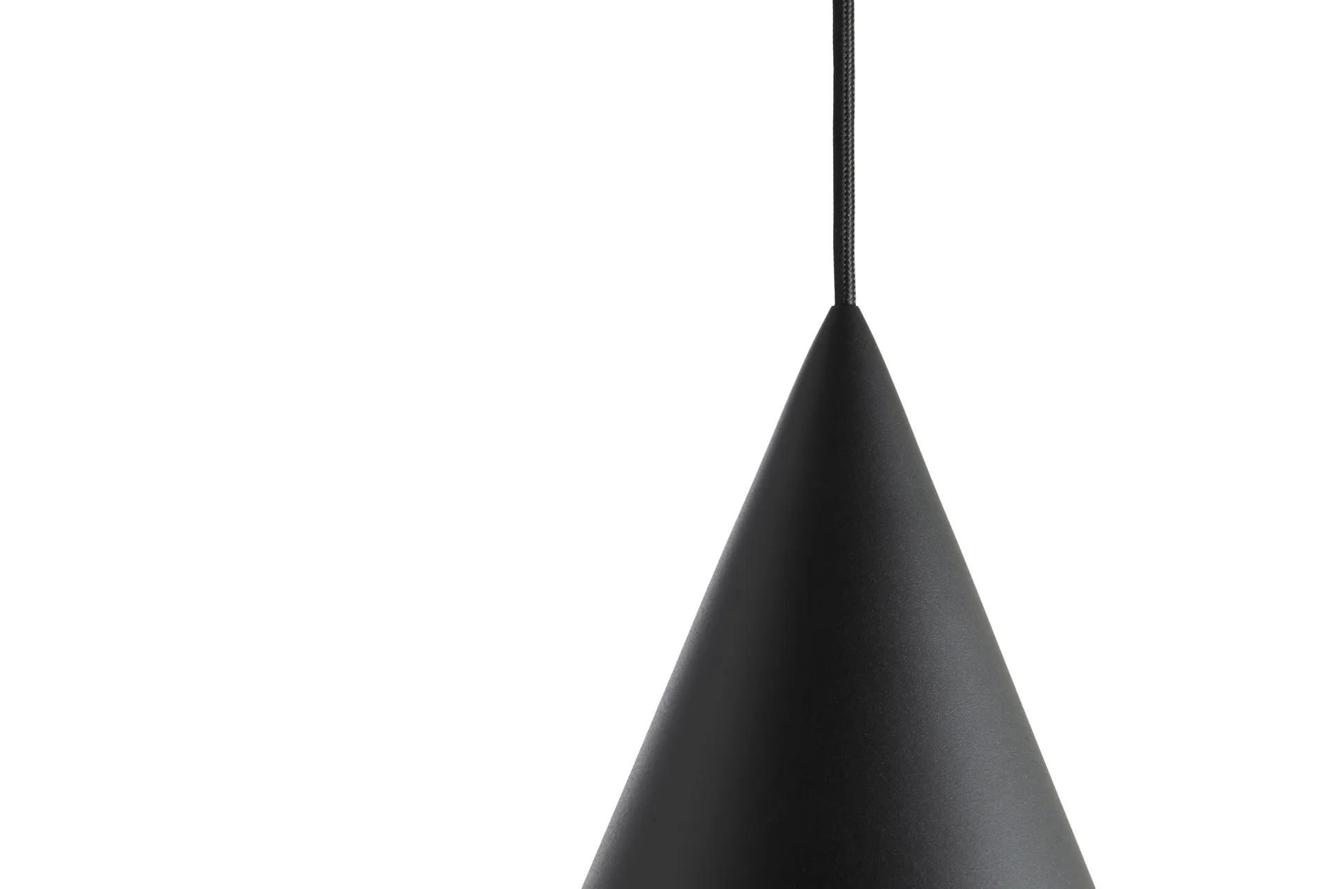 Hanzu candeeiro pendente, Preto, Ø35 cm Loom Design