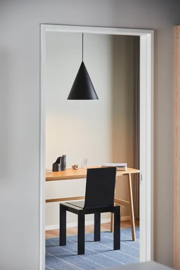 Hanzu candeeiro pendente - Preto, Ø35 cm - Loom Design