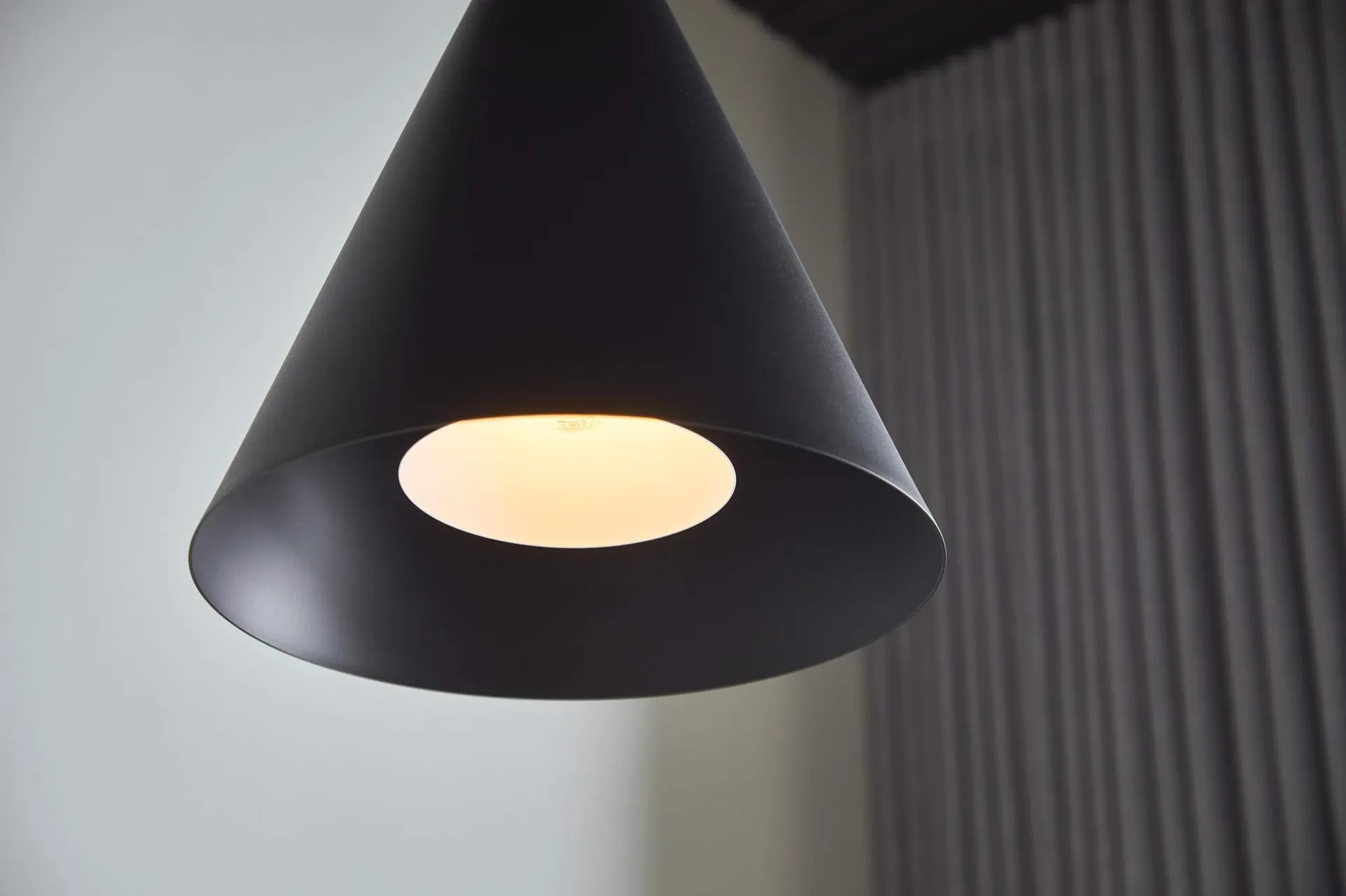 Hanzu candeeiro pendente, Preto, Ø35 cm Loom Design
