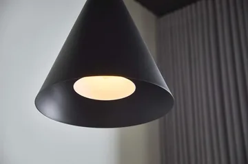 Hanzu candeeiro pendente - Preto, Ø35 cm - Loom Design
