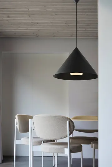 Hanzu candeeiro pendente - Preto, Ø55 cm - Loom Design