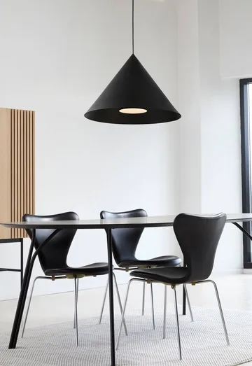 Hanzu candeeiro pendente - Preto, Ø55 cm - Loom Design