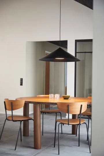 Hanzu candeeiro pendente - Preto, Ø75 cm - Loom Design