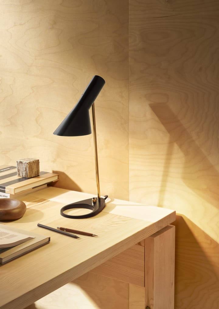 Candeeiro de mesa AJ MINI, Brass-black Louis Poulsen