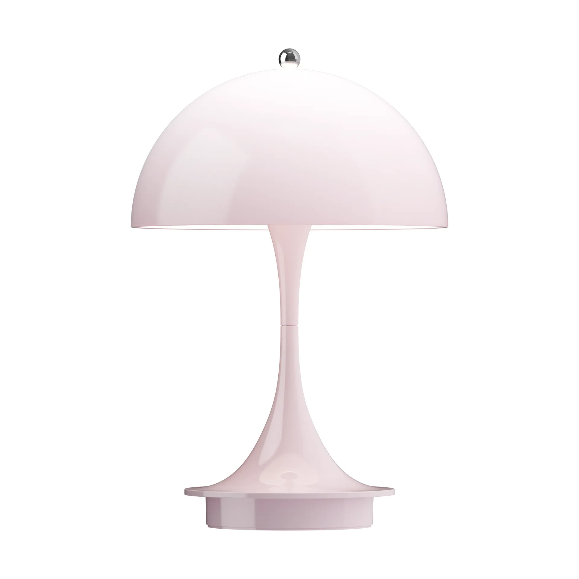 Candeeiro de mesa Panthella 160 Portable v3, Opal pale rose Louis Poulsen