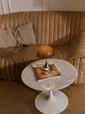 Candeeiro de mesa Panthella 160 Portable v3 - Original Opal Brown - Louis Poulsen