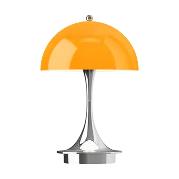 Candeeiro de mesa Panthella 160 Portable v3 - Original Opal Orange - Louis Poulsen