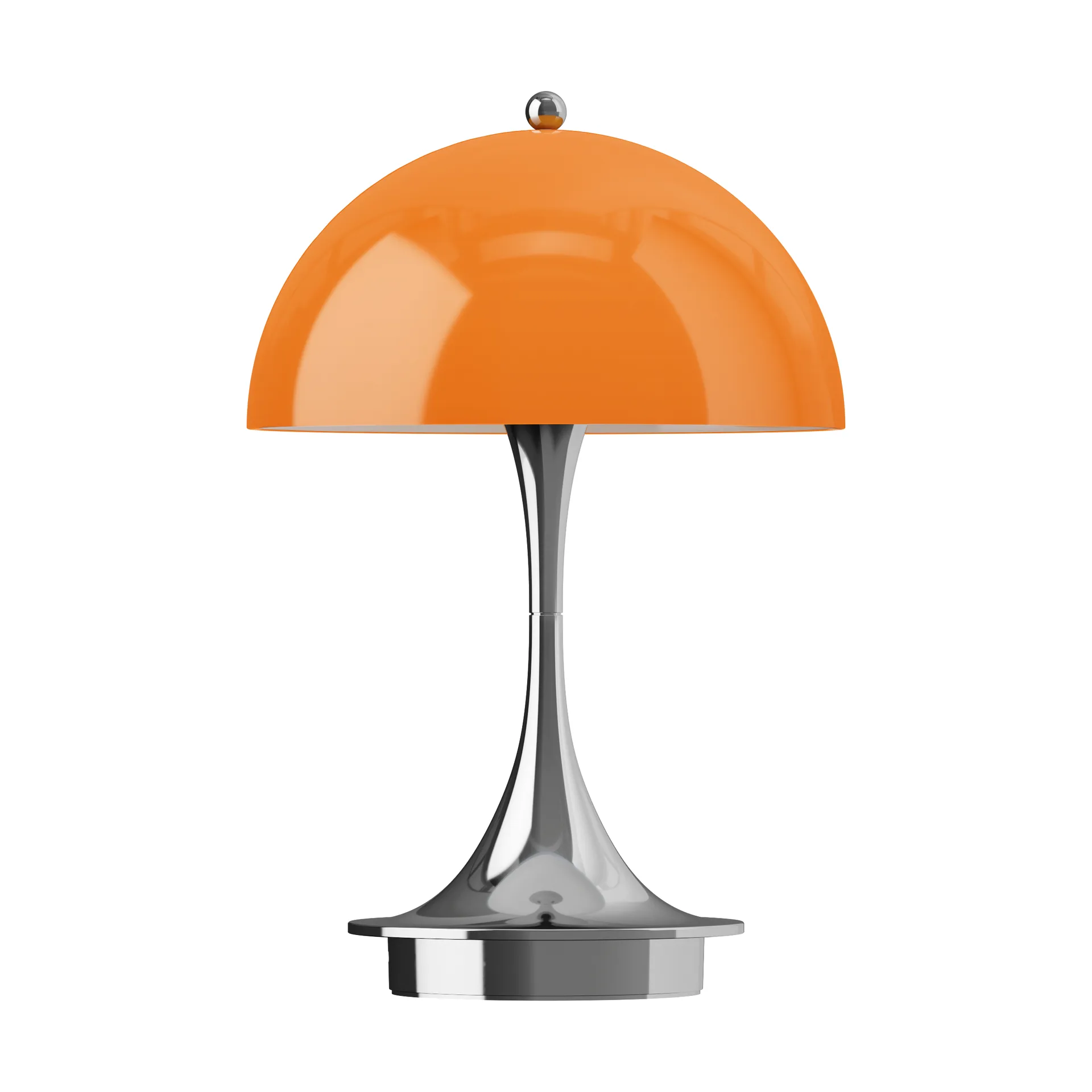 Candeeiro de mesa Panthella 160 Portable v3, Original Opal Orange Louis Poulsen