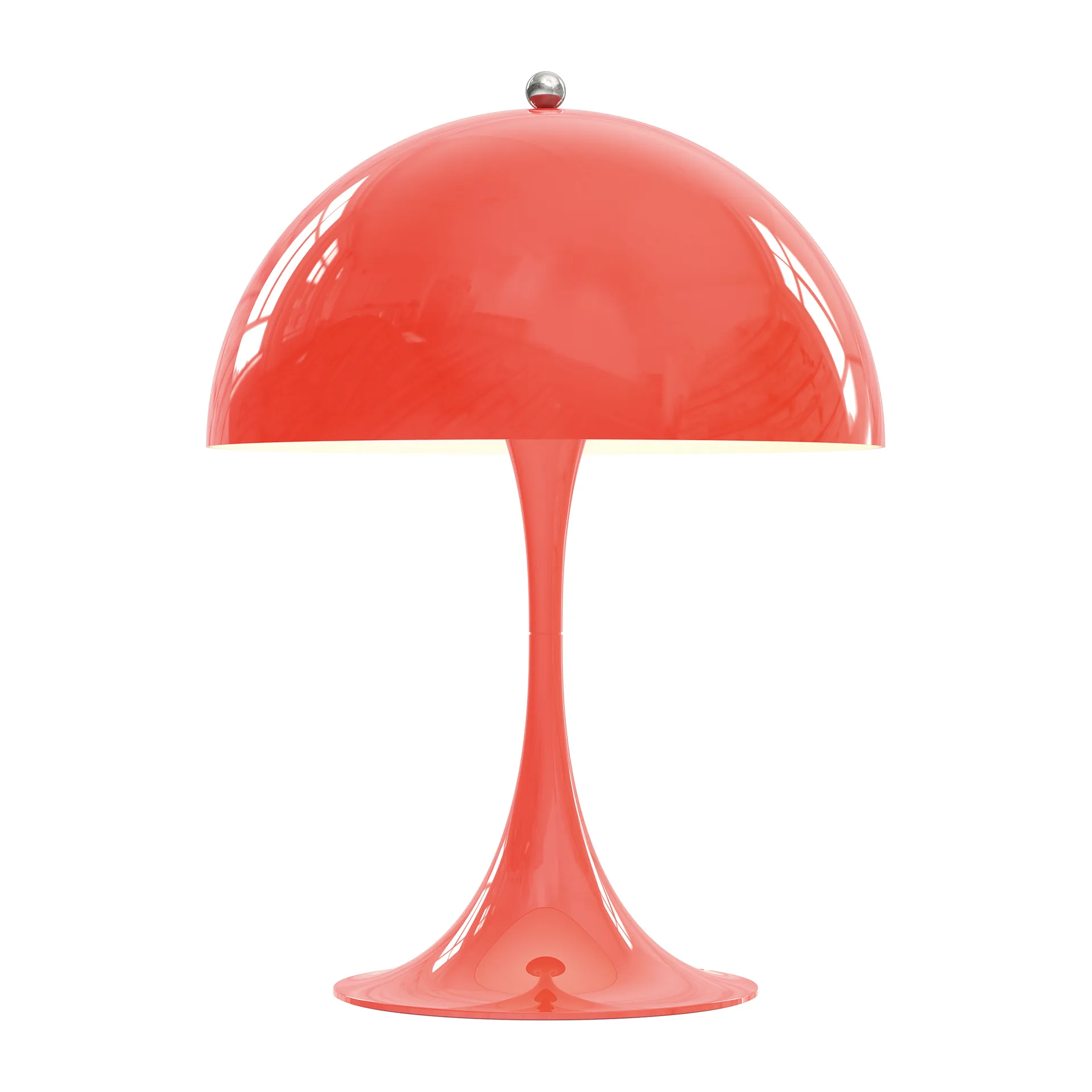 Candeeiro de mesa Panthella 250, Coral Louis Poulsen