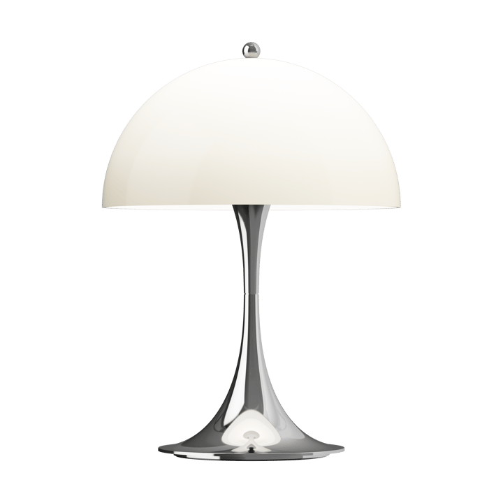 Candeeiro de mesa Panthella 250 portable, Chrome opal beige Louis Poulsen