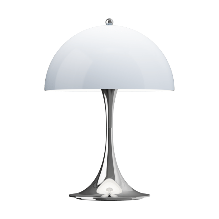 Candeeiro de mesa Panthella 250 portable - Chrome opal blue grey - Louis Poulsen