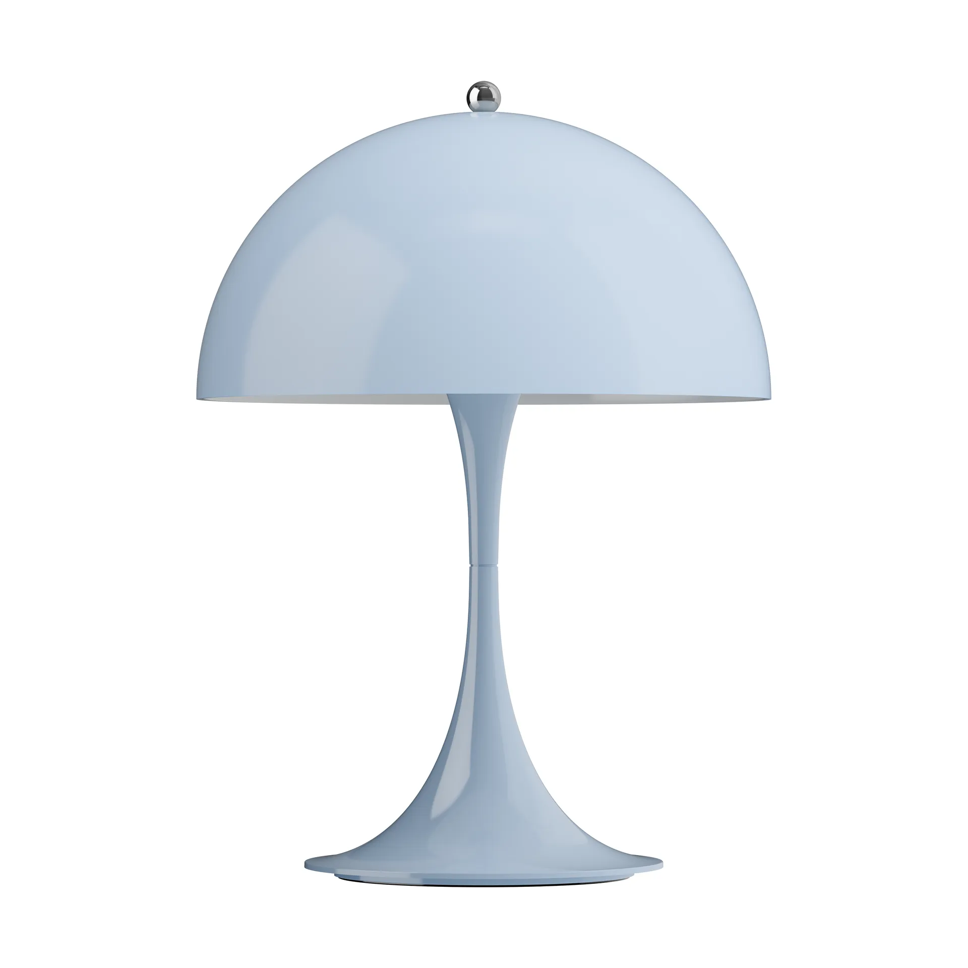 Candeeiro de mesa Panthella 250 portable, Opal pale blue Louis Poulsen