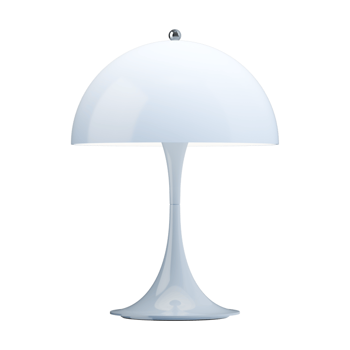 Candeeiro de mesa Panthella 250 portable, Opal pale blue Louis Poulsen