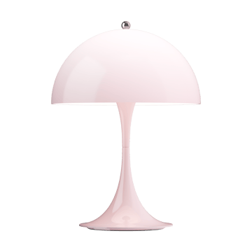 Candeeiro de mesa Panthella 250 portable - Opal pale rose - Louis Poulsen