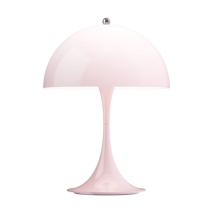 Candeeiro de mesa Panthella 250 portable, Opal pale rose Louis Poulsen
