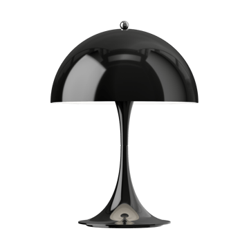 Candeeiro de mesa Panthella 250 portable - Opaque black - Louis Poulsen