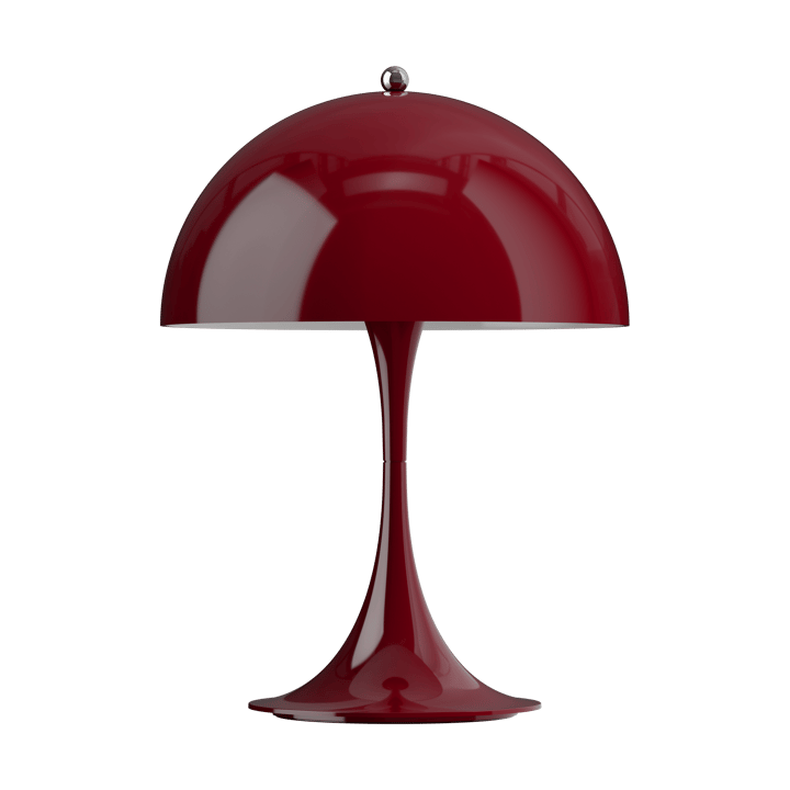 Candeeiro de mesa Panthella 250 portable - Opaque burgundy - Louis Poulsen