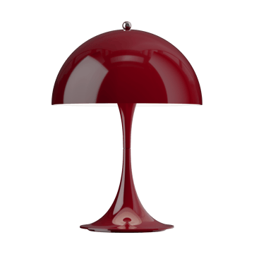 Candeeiro de mesa Panthella 250 portable - Opaque burgundy - Louis Poulsen