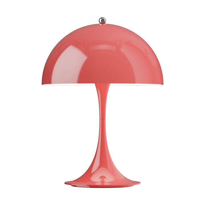 Candeeiro de mesa Panthella 250 portable, Opaque coral Louis Poulsen