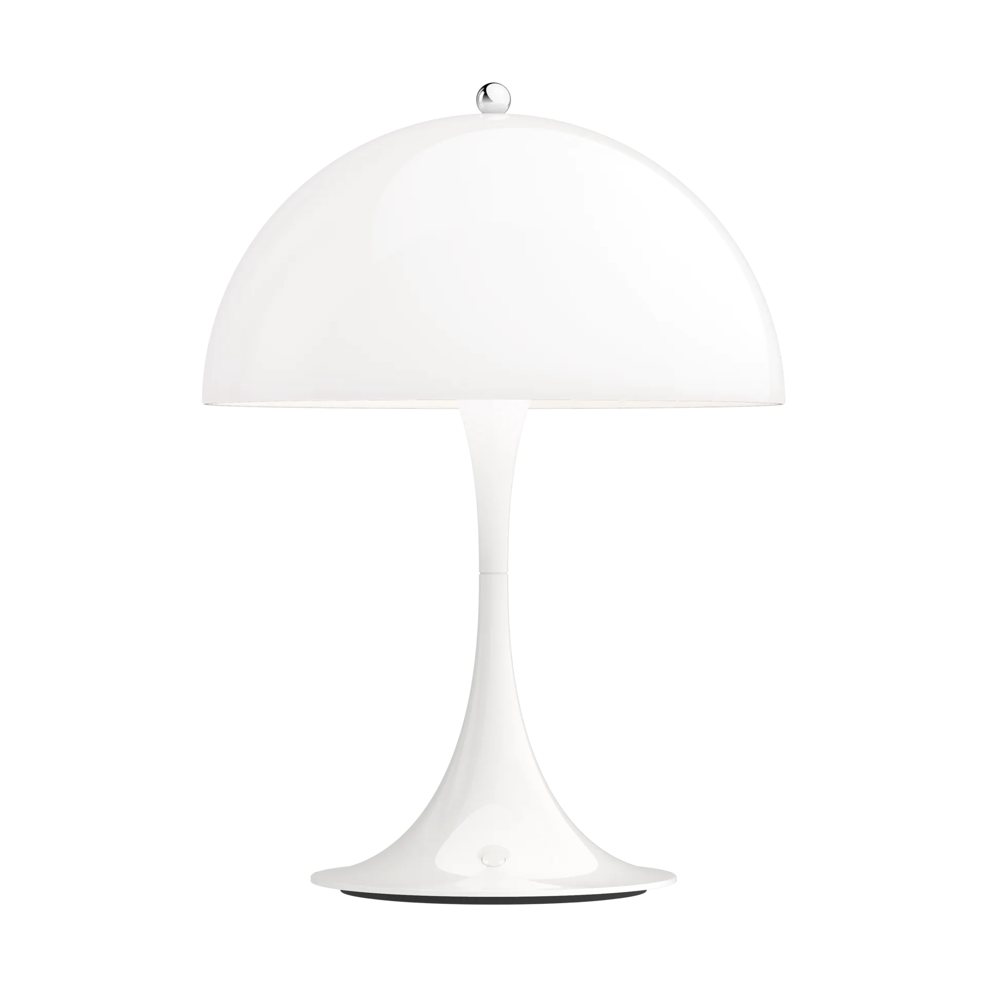 Candeeiro de mesa Panthella 250 portable V3, Acrílico opalino branco Louis Poulsen