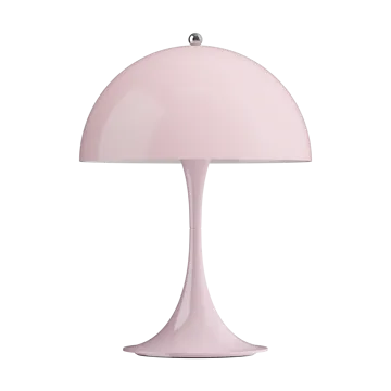 Candeeiro de mesa Panthella 250 portable V3 - Opal pale rose - Louis Poulsen