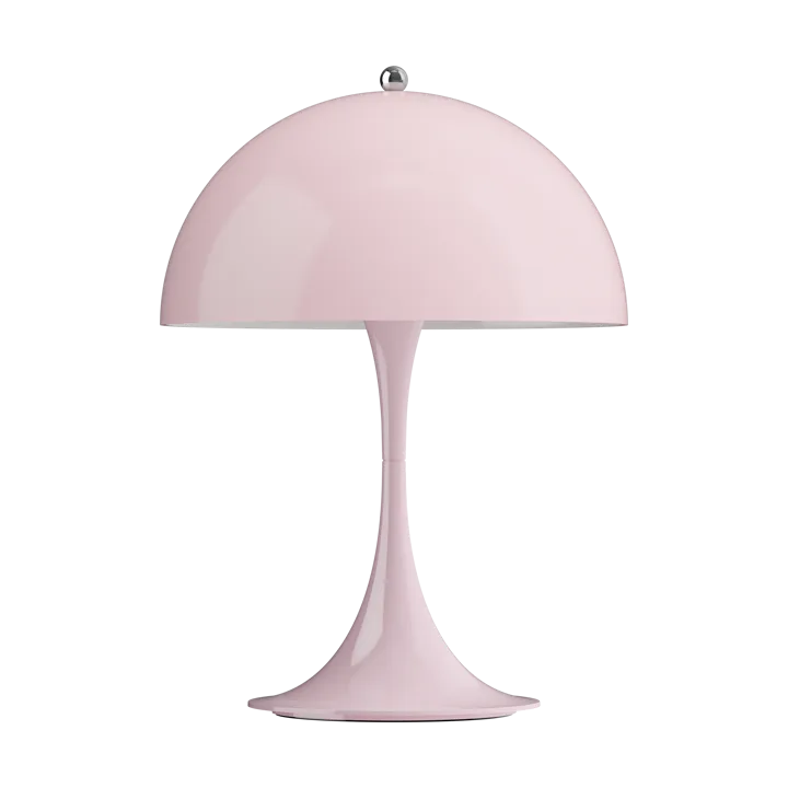 Candeeiro de mesa Panthella 250 portable V3 - Opal pale rose - Louis Poulsen