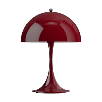 Candeeiro de mesa Panthella 250 portable V3 - Opaque burgundy - Louis Poulsen