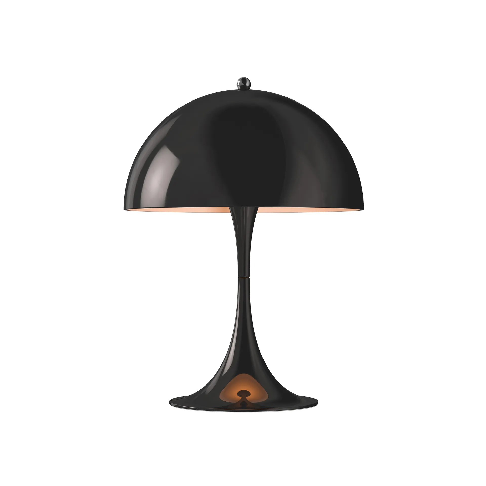 Candeeiro de mesa Panthella 250, Preto Louis Poulsen