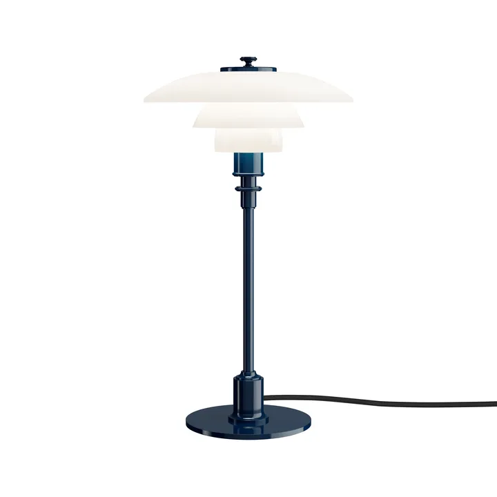 Candeeiro de mesa PH 2/1 - Azul profundo glossy - Louis Poulsen
