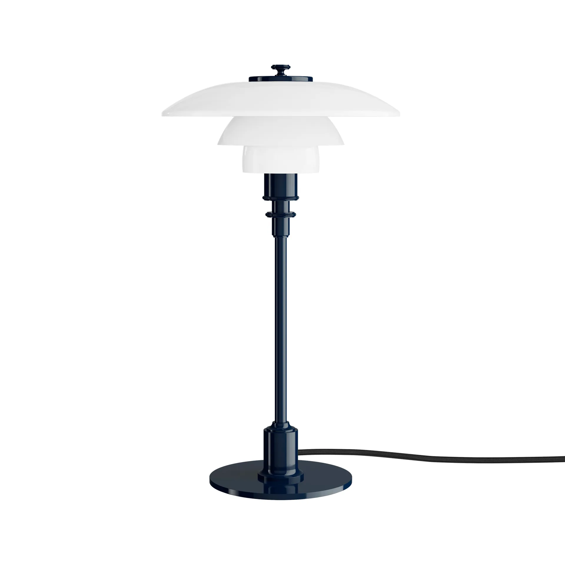 Candeeiro de mesa PH 2/1, Azul profundo glossy Louis Poulsen