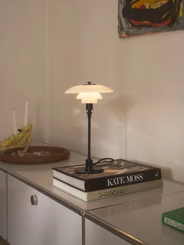 Candeeiro de mesa PH 2/1 - Verde escuro brilhante - Louis Poulsen
