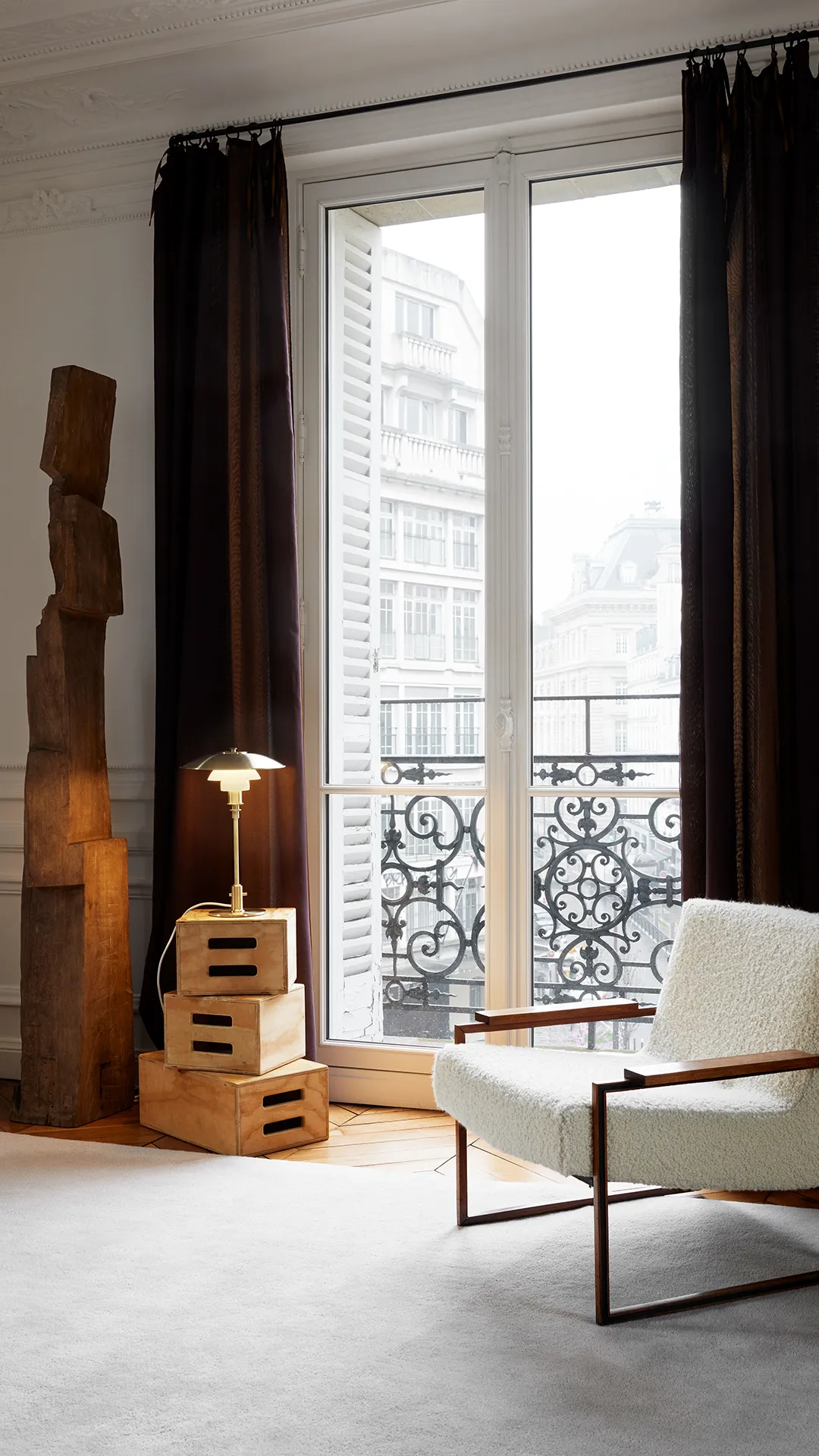 Candeeiro de mesa PH 3/2 Limited Edition, Latão-vidro opala Louis Poulsen