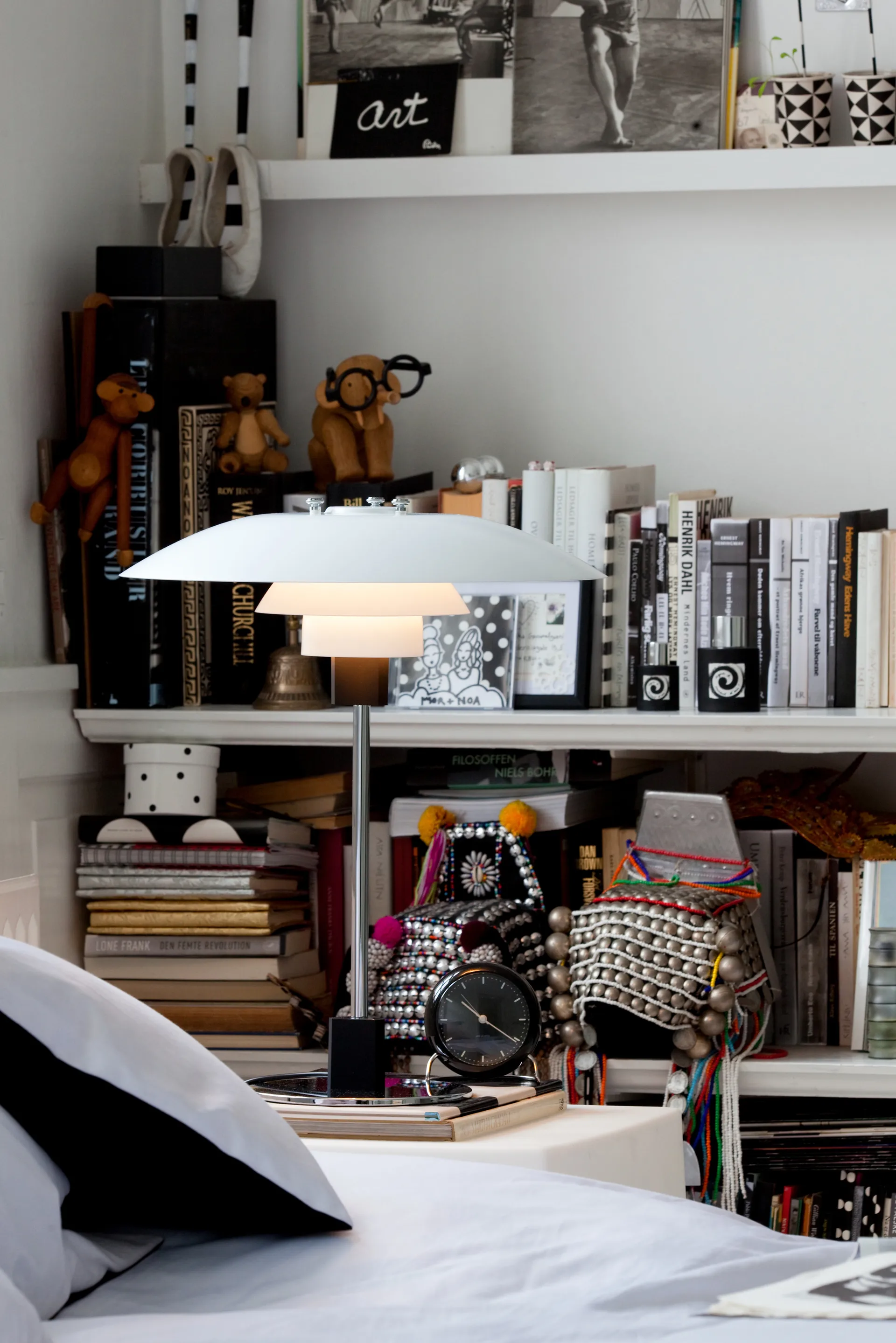 Candeeiro de mesa PH 4/3, Branco Louis Poulsen