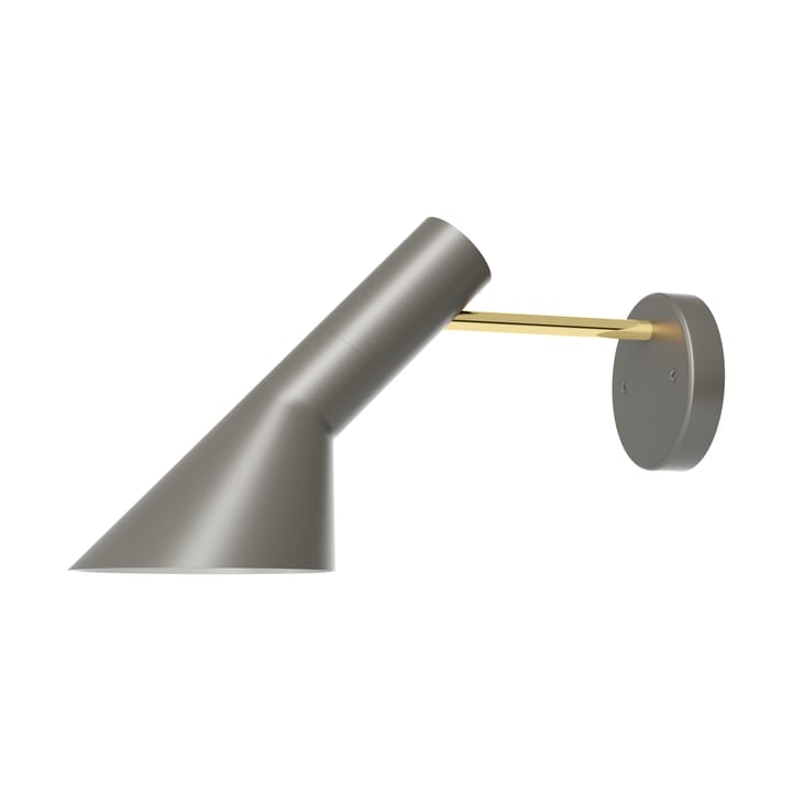 Candeeiro de parede AJ instalação fixa sem interruptor - Brass-warm grey - Louis Poulsen