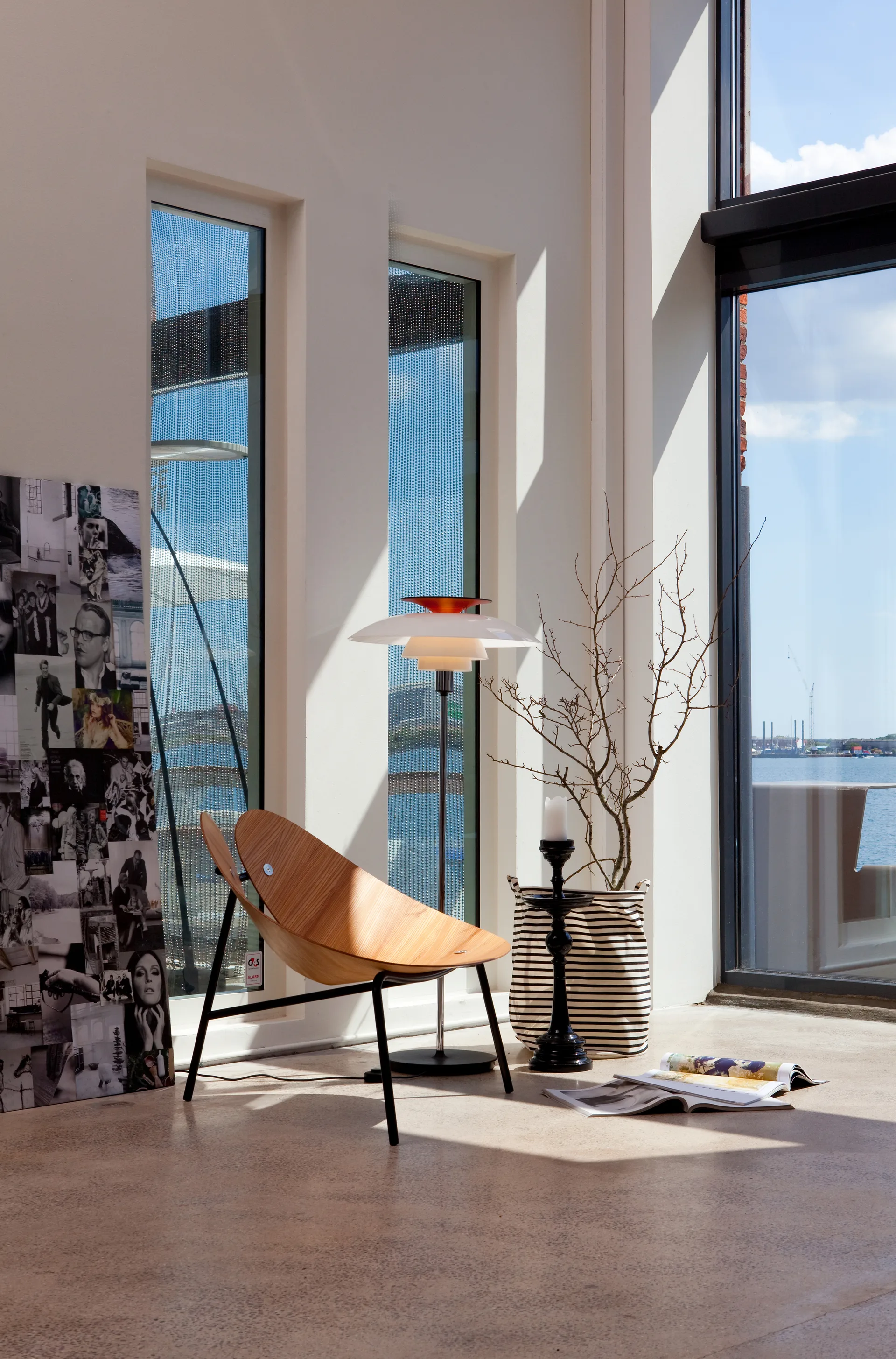 Candeeiro de pé PH 80, Branco Louis Poulsen