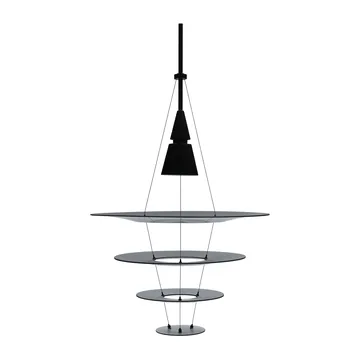 Candeeiro de teto Enigma 425 - Preto - Louis Poulsen